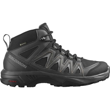 Salomon X Braze Mid Gore-Tex Damen Wander Wasserdichte Schuhe, Hiking-Basics, Sportliches Design, Vielseitiger Einsatz, Ebony, 41 1/3 im Sale